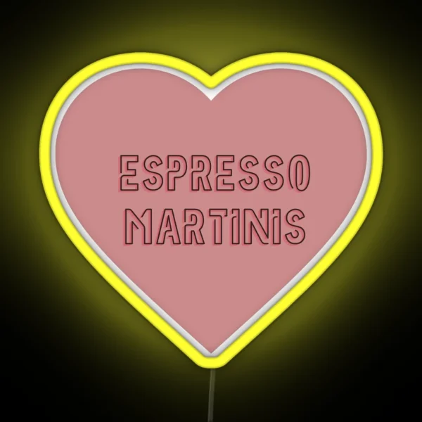 Espresso Martini RGB Neon Sign