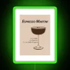 Add a touch of luxury with our espresso neon sign.