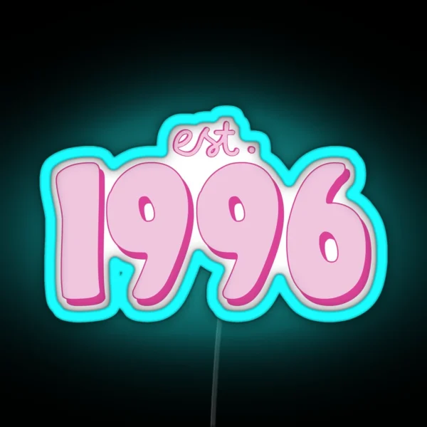 Est 1996 RGB Neon Sign