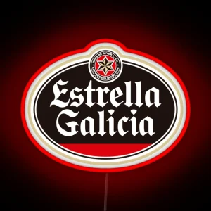 Estrella Galicia Beer Spain RGB Neon Sign