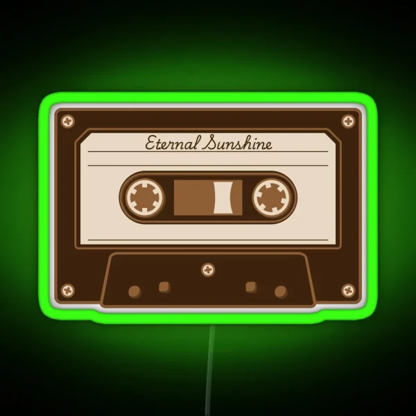 Eternal Sunshine Cassette RGB Neon Sign