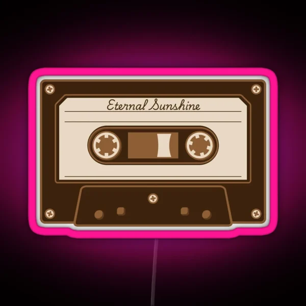 Eternal Sunshine Cassette RGB Neon Sign