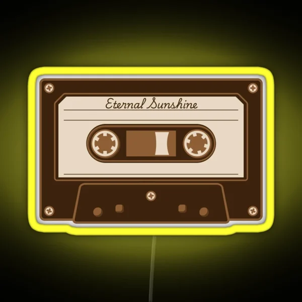 Eternal Sunshine Cassette RGB Neon Sign