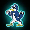 Etown Fighting Jays Spirit Fueled by Vibrant Neon RGB Lights
