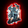 Eula's Dragon Lady Iconic Genshin Impact Character Glow in the Dark Sign