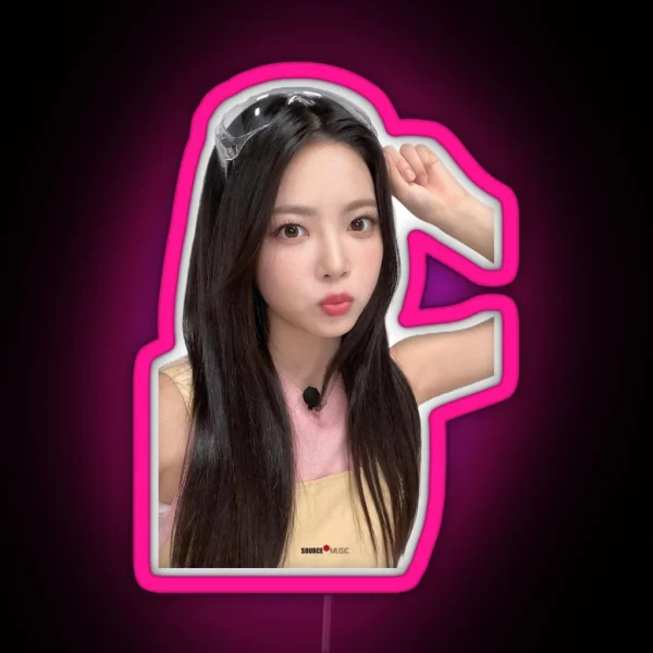Eunchae Glasses RGB Neon Sign