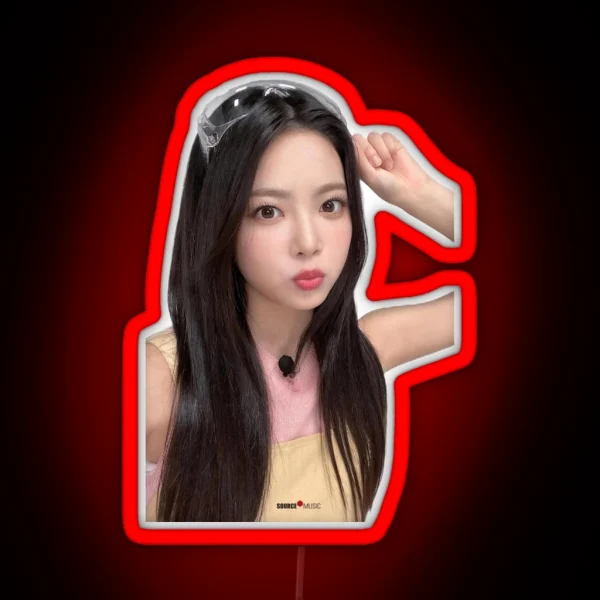 Eunchae Glasses RGB Neon Sign