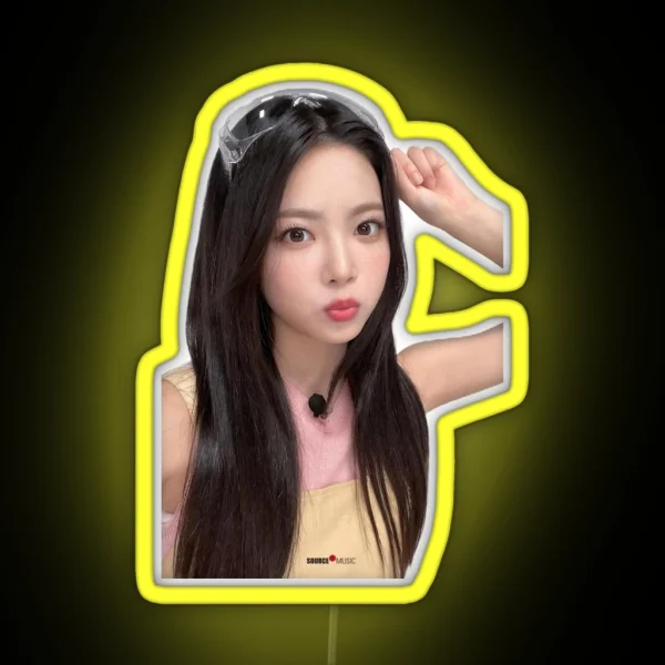 Eunchae Glasses RGB Neon Sign