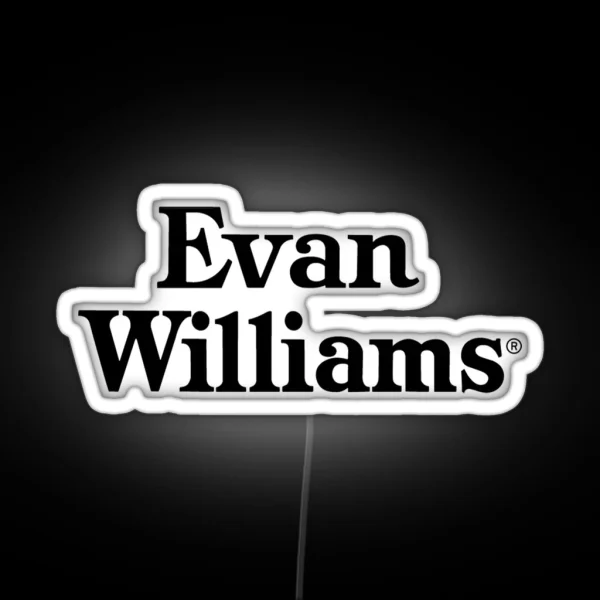 Evan Williams Bourbon RGB Neon Sign