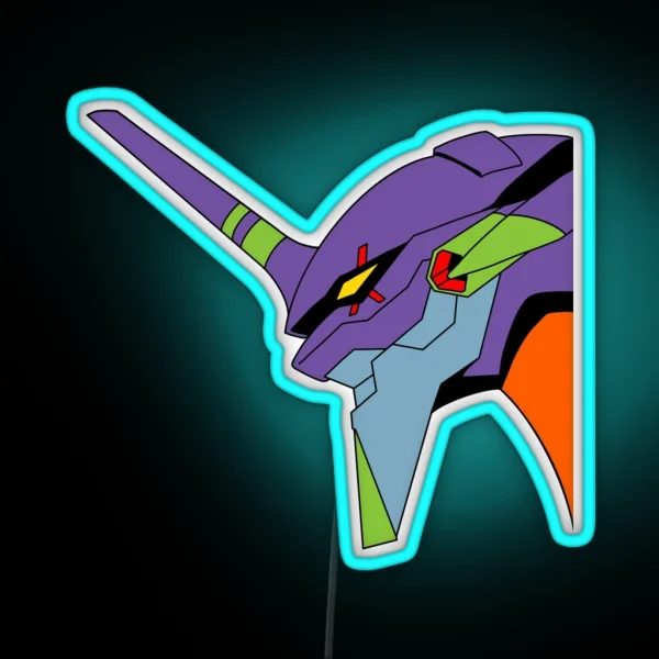 EVANGELION UNIT 01 RGB Neon Sign