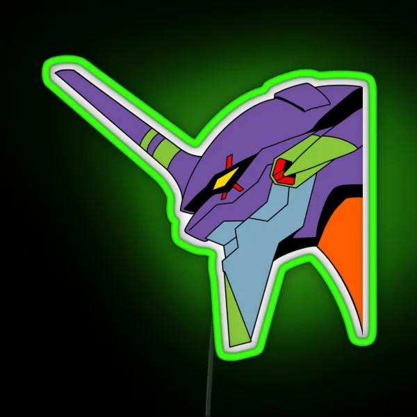 EVANGELION UNIT 01 RGB Neon Sign