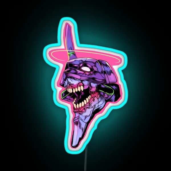 EVANGELION UNIT 01 RGB Neon Sign