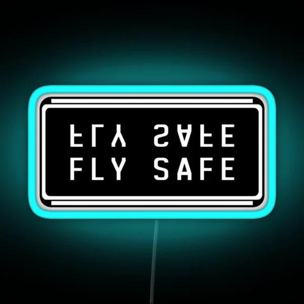 EVE Online Fly Safe RGB Neon Sign