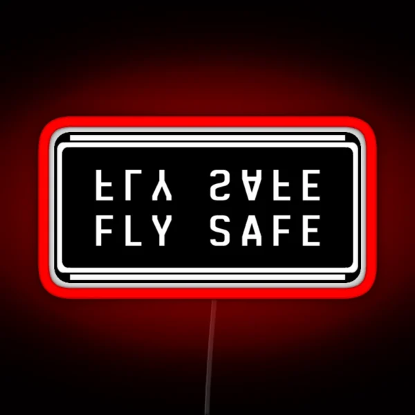 EVE Online Fly Safe RGB Neon Sign
