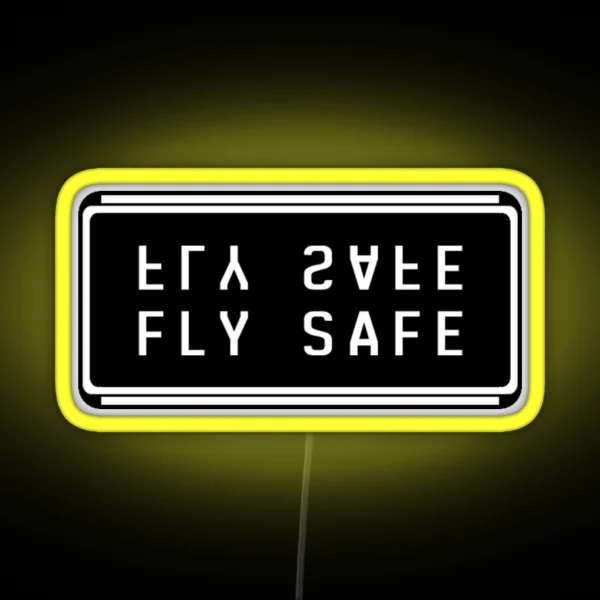 EVE Online Fly Safe RGB Neon Sign