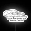 Whimsical RGB Neon Sign featuring folklore-inspired design with gentle tolerance.