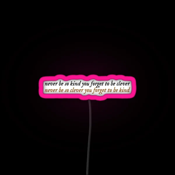 Evermore Lyric RGB Neon Sign