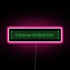 RGB LED Canvas Art Display for Personalized Neon Sign Lighting