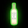 Add a touch of whimsy with this vibrant Riesling neon sign