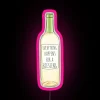 RGB LED neon sign with inspirational quote for home decor