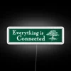 Vibrant Outdoor Environmentally Friendly Connected Sign with RGB Neon Bumpers.