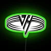 Eddie Van Halen inspired official symbol neon LED lighting display