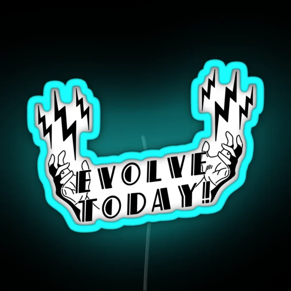Evolve Today Electro Bolt RGB Neon Sign