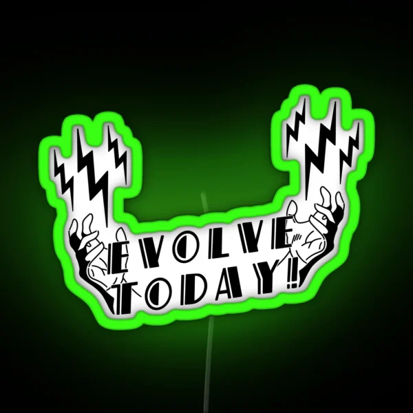 Evolve Today Electro Bolt RGB Neon Sign