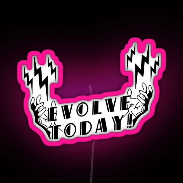 Evolve Today Electro Bolt RGB Neon Sign