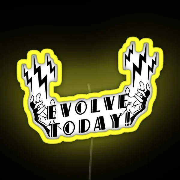 Evolve Today Electro Bolt RGB Neon Sign