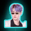 EW Expression Jin RGB Neon Sign with Vibrant Color Scheme
