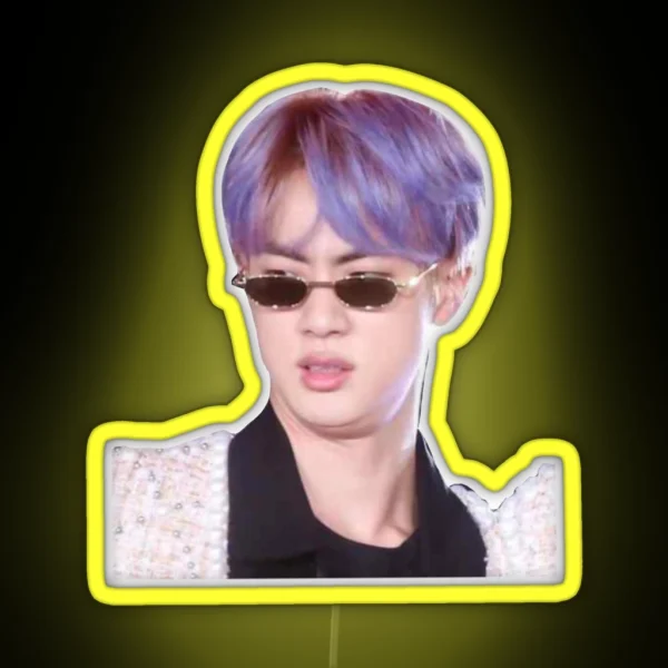 Ew Expression Jin RGB Neon Sign