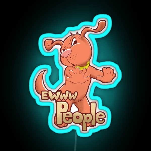 Ewww People RGB Neon Sign