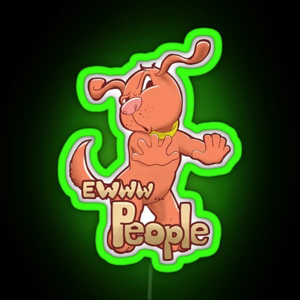 Ewww People RGB Neon Sign