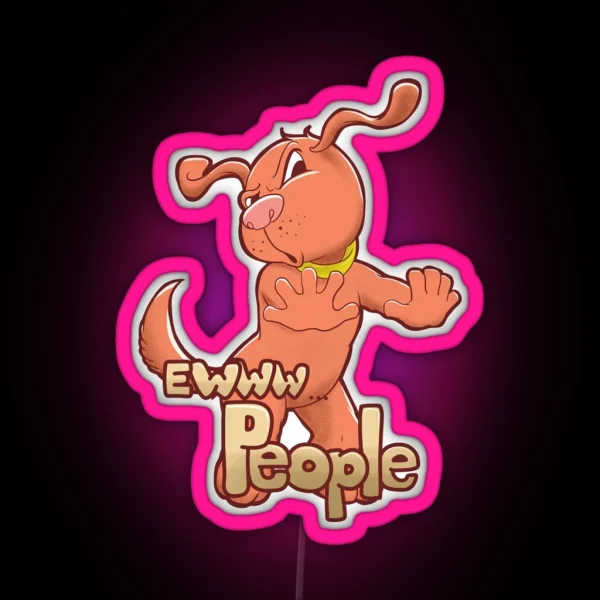 Ewww People RGB Neon Sign