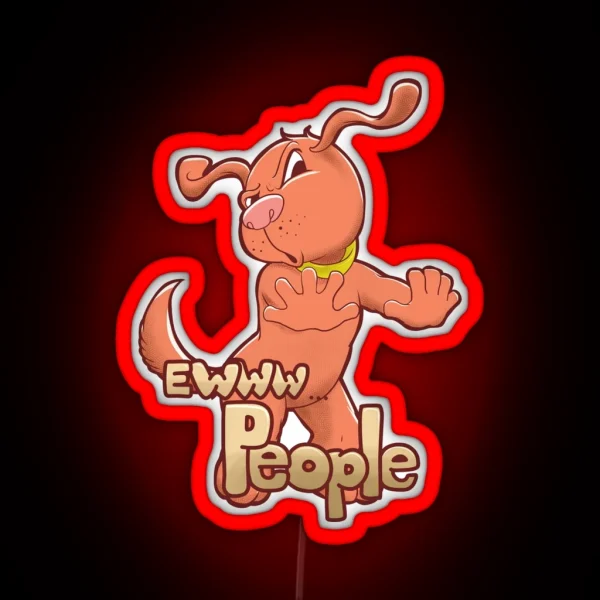 Ewww People RGB Neon Sign