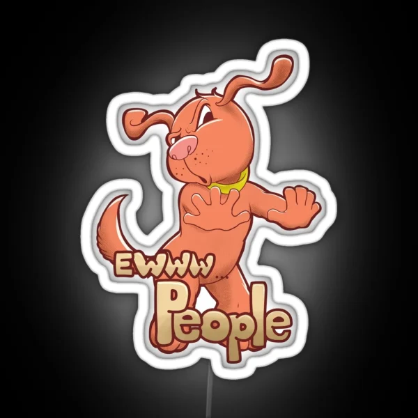 Ewww People RGB Neon Sign