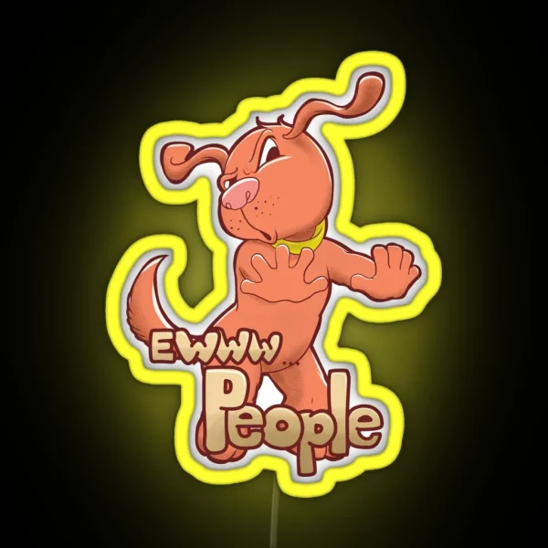 Ewww People RGB Neon Sign
