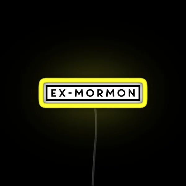 Ex Mormon RGB Neon Sign
