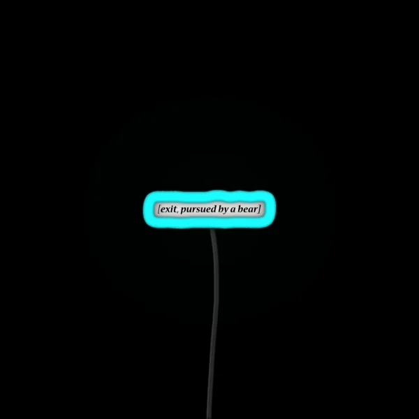 Exit Pursued RGB Neon Sign