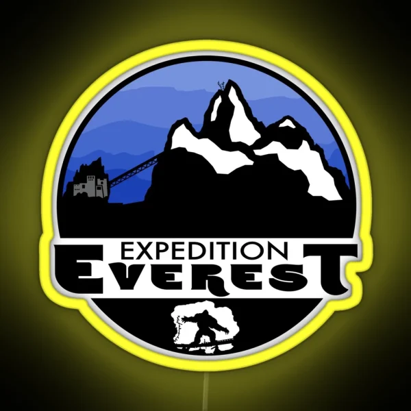 Expedition Everest RGB Neon Sign