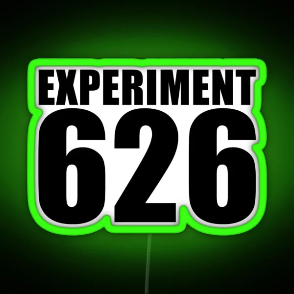 Experiment 626 RGB Neon Sign