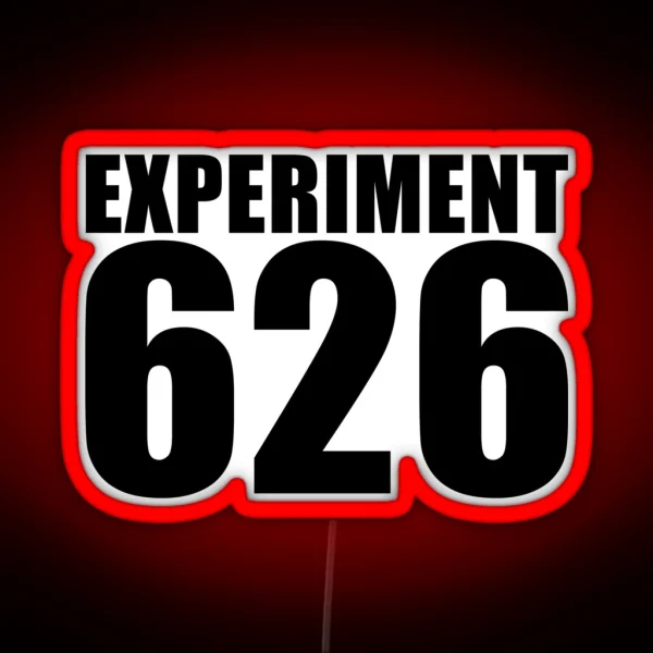 Experiment 626 RGB Neon Sign