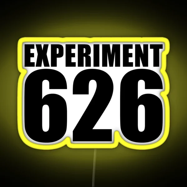Experiment 626 RGB Neon Sign