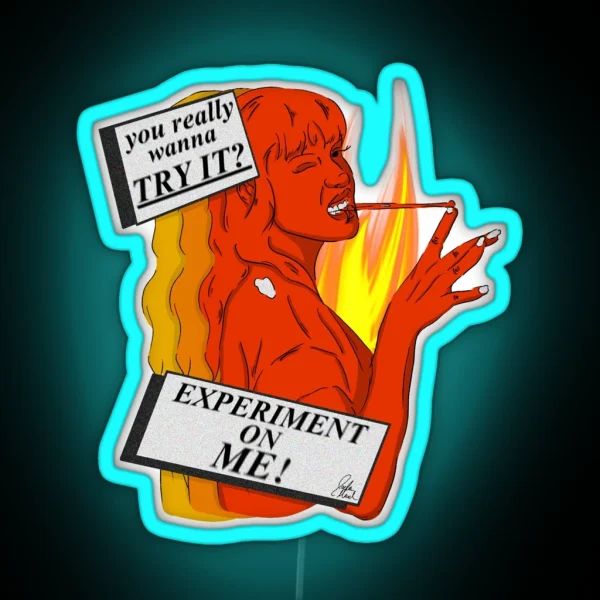 Experiment On Me RGB Neon Sign