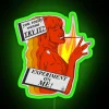 Vibrant 'Experiment On Me' RGB Neon Sign for Bold Spaces