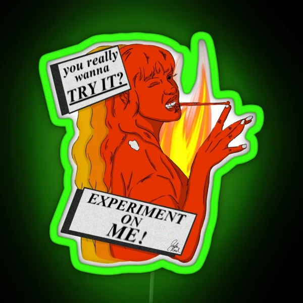 Experiment On Me RGB Neon Sign