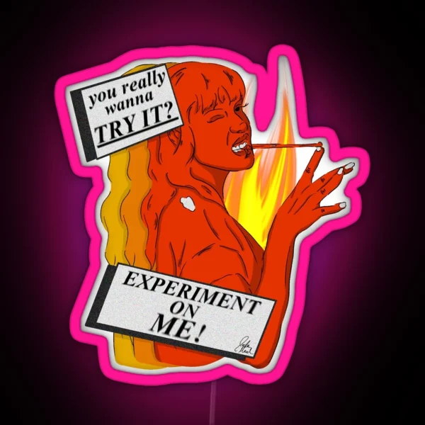 Experiment On Me RGB Neon Sign