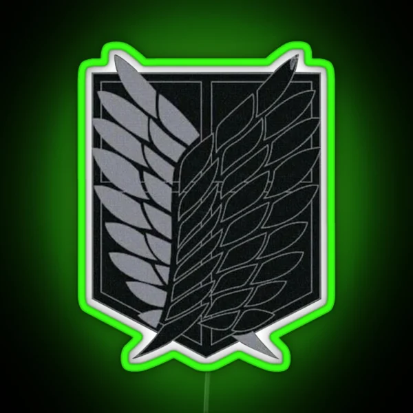 Exploration Battalion SNK Bandw Classic RGB Neon Sign