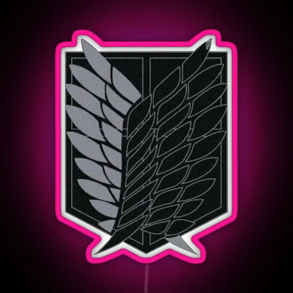 Exploration Battalion SNK Bandw Classic RGB Neon Sign